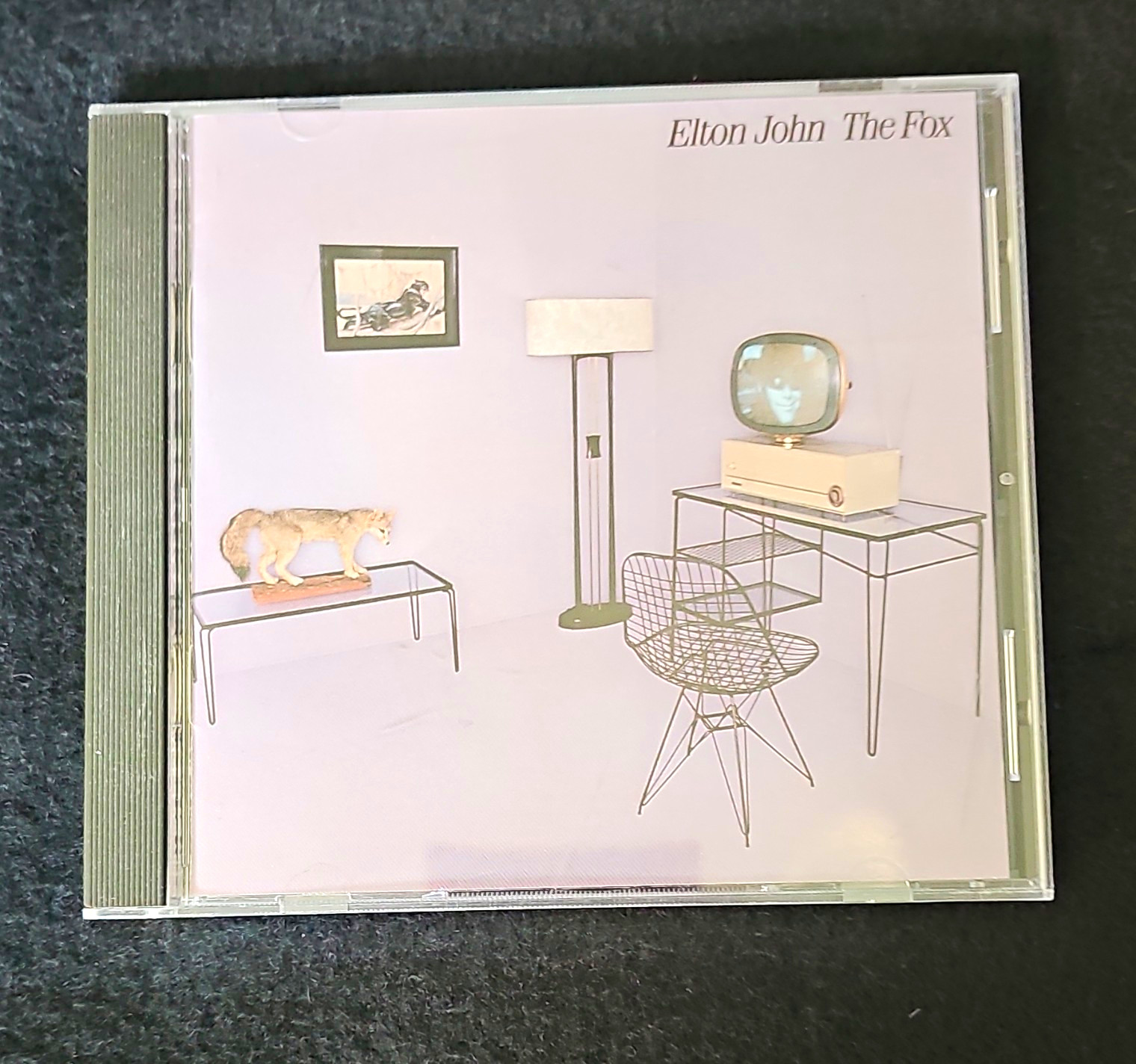 Elton John The Fox CD Rock MCA Records 1981 Album MCAD 10497 Elton John The Fox CD Rock MCA Records 1981 Album MCAD 10497