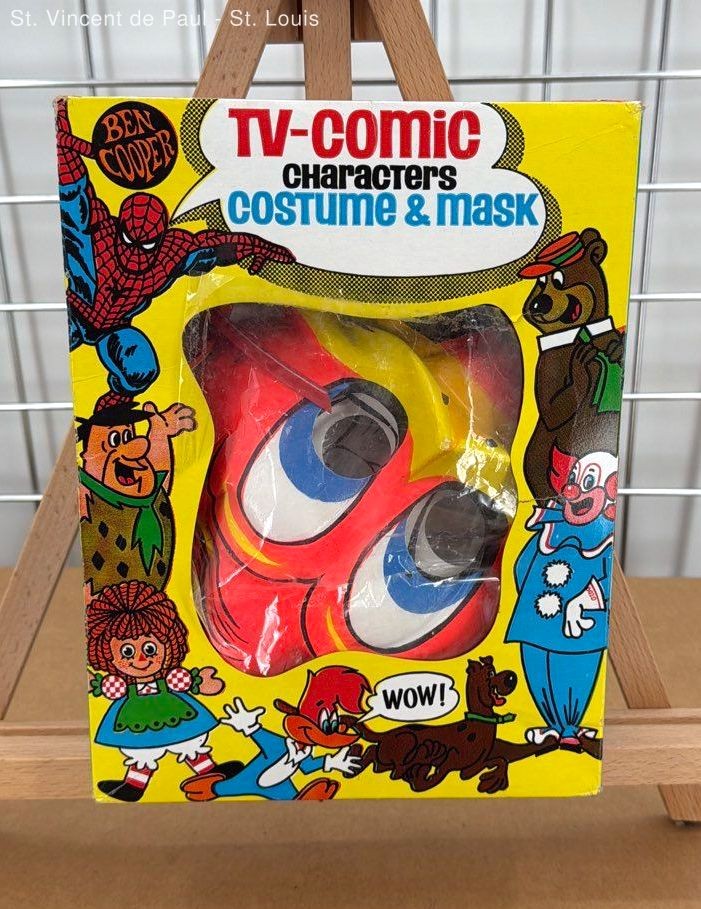 1973 Ben Cooper Woody Woodpecker Halloween Costume 4-6 Small with Box