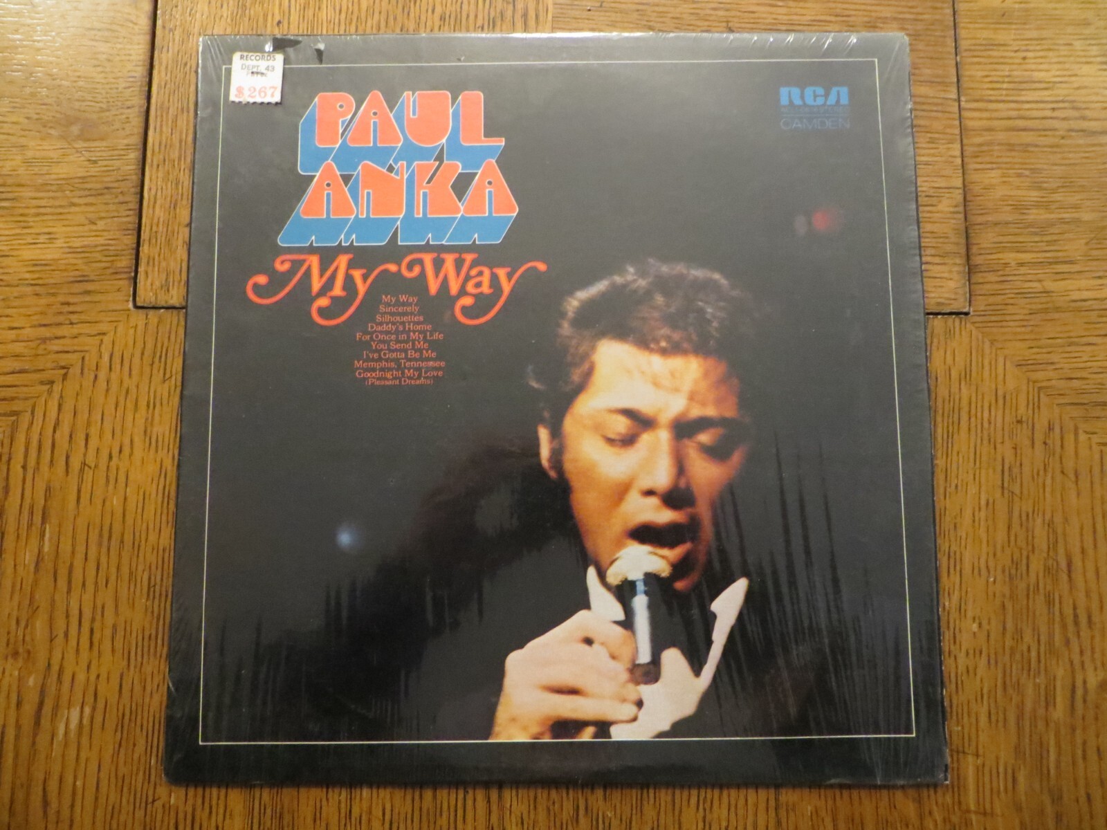 Paul Anka – My Way - 1974 - RCA Camden ACL1-0616 Vinyl LP VG/EX