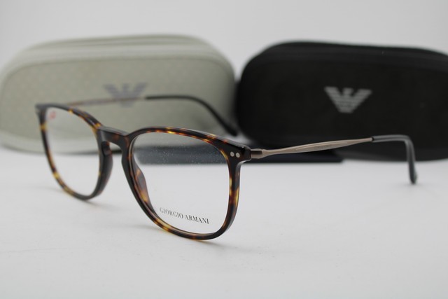 NEW GIORGIO ARMANI AR 7190 5026 HAVANA GUNMETAL AUTHENTIC EYEGLASSES 55-20 NEW GIORGIO ARMANI AR 7190 5026 HAVANA GUNMETAL AUTHENTIC EYEGLASSES 55-20