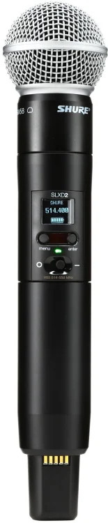 Shure SLXD2/SM58 Wireless Handheld Microphone Transmitter - H55 Band