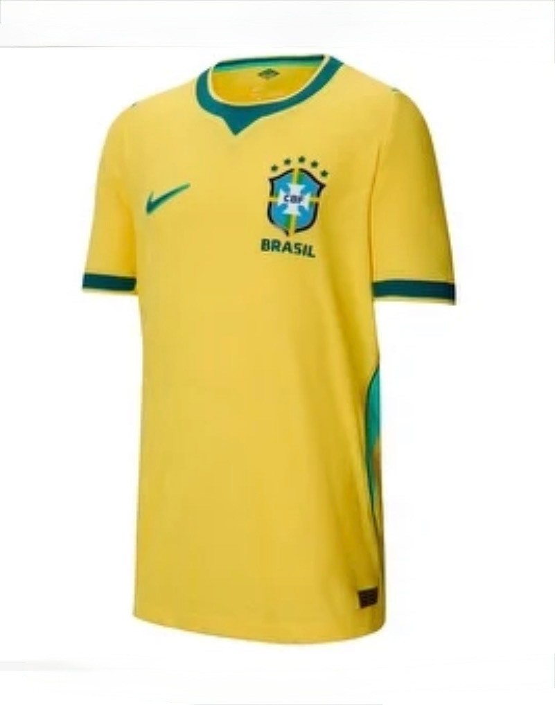 Brazil National Soccer Team Home Jersey Yellow Football Shirt Men World Cup 2026