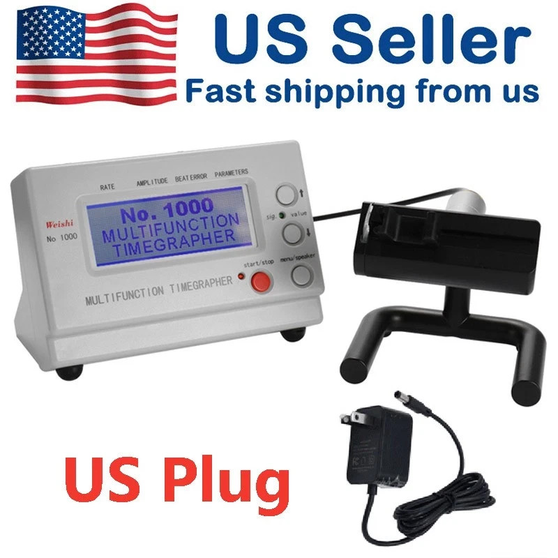 WeiShi No.1000 Multifunctional Professional Timing Timegrapher Mechanical US