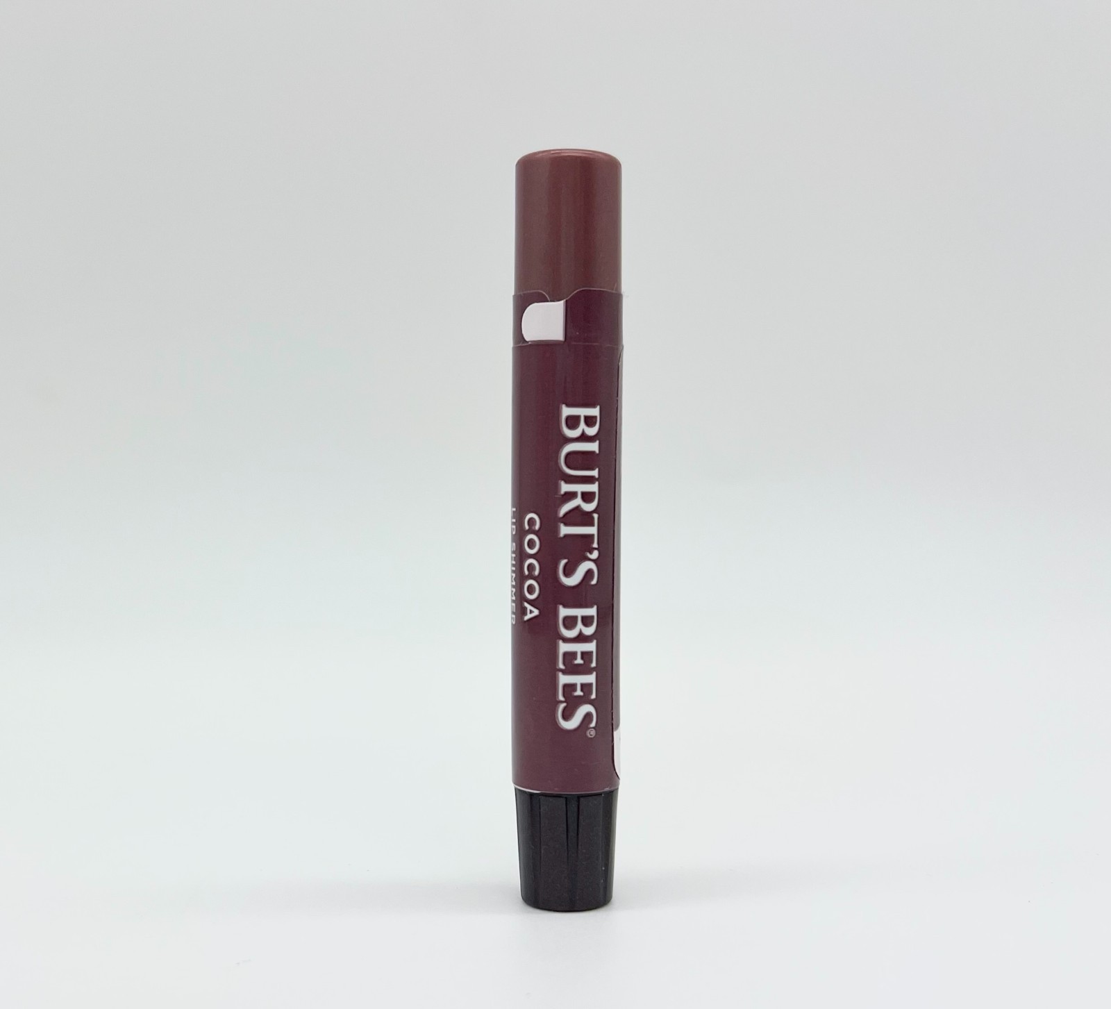 NEW Burts Bees Lip Shimmer Cocoa New Packaging