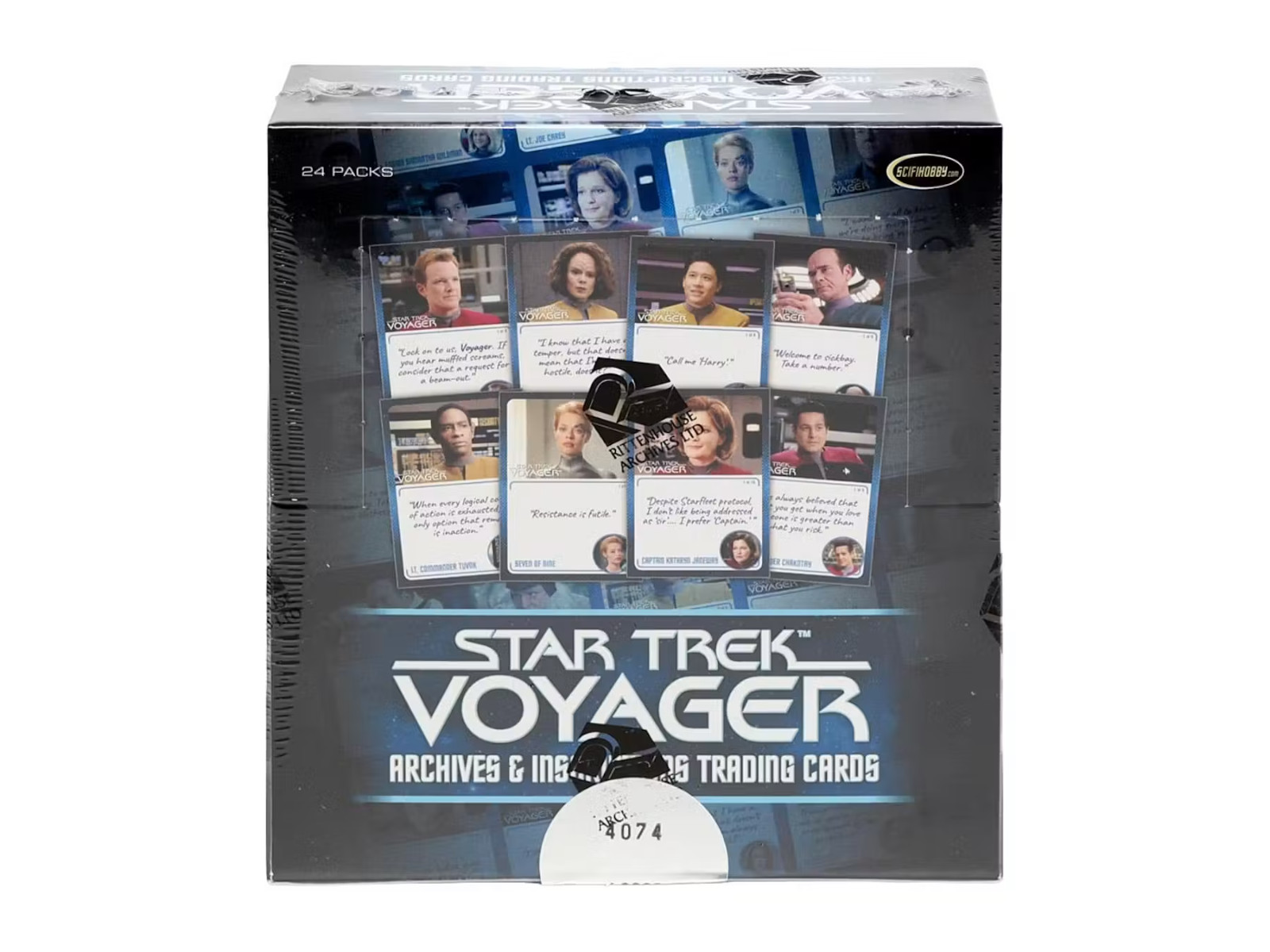 Star Trek Voyager Archives & Inscriptions Factory Sealed Box