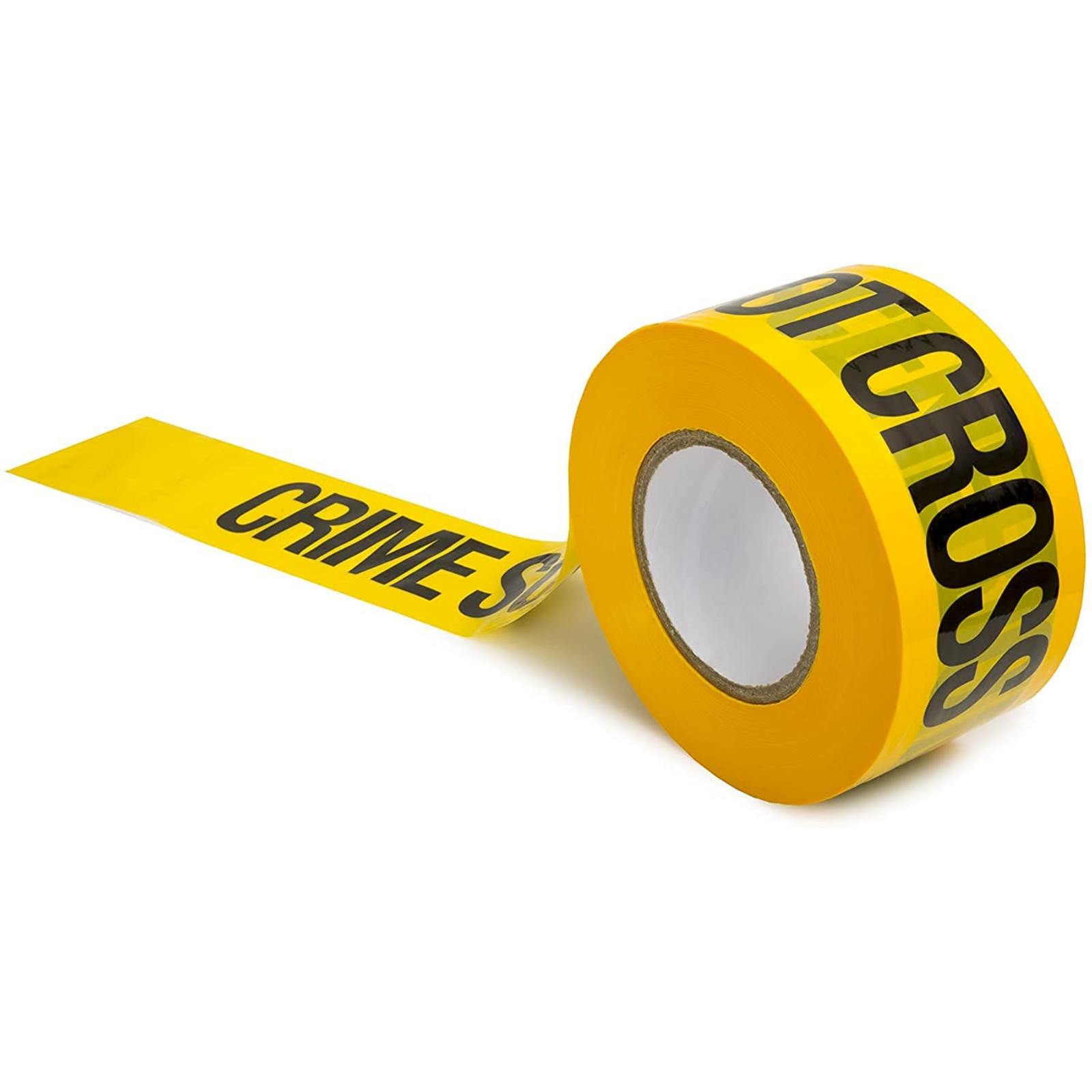 Crime Scene Do Not Cross Tape 3 Inch W x 1000 Feet - Yellow with Black Print Crime Scene Do Not Cross Tape 3 Inch W x 1000 Feet - Yellow with Black Print
