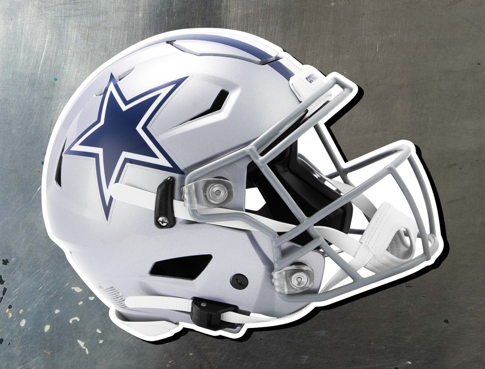 Dallas Cowboys Water Proof UV Safe Glossy Vinyl Decal / Sticker Multiple Sizes