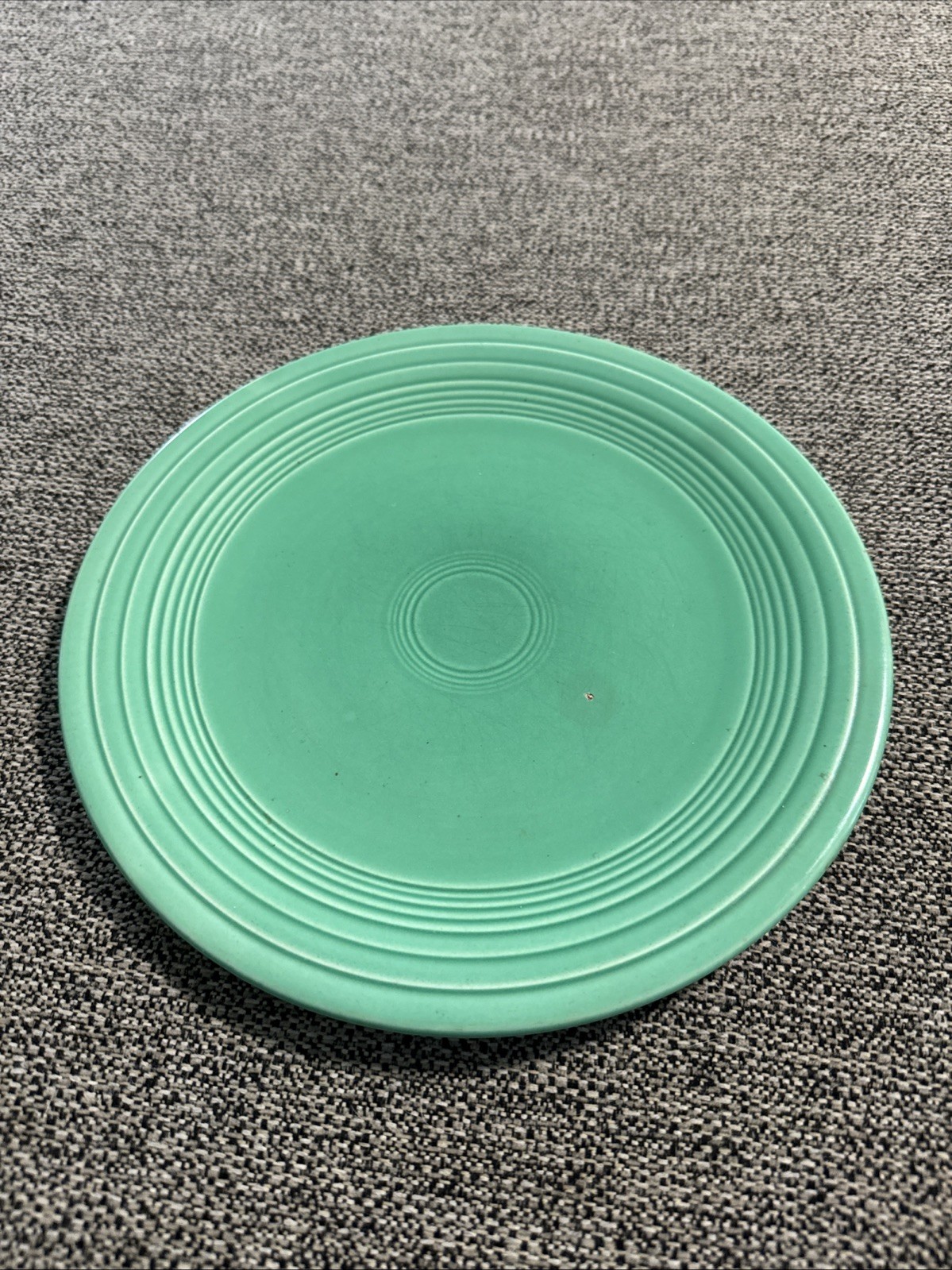 Rare Excellent Vintage Fiesta Fiestaware Light Original Green 9 1/2\ Rare Excellent Vintage Fiesta Fiestaware Light Original Green 9 1/2\