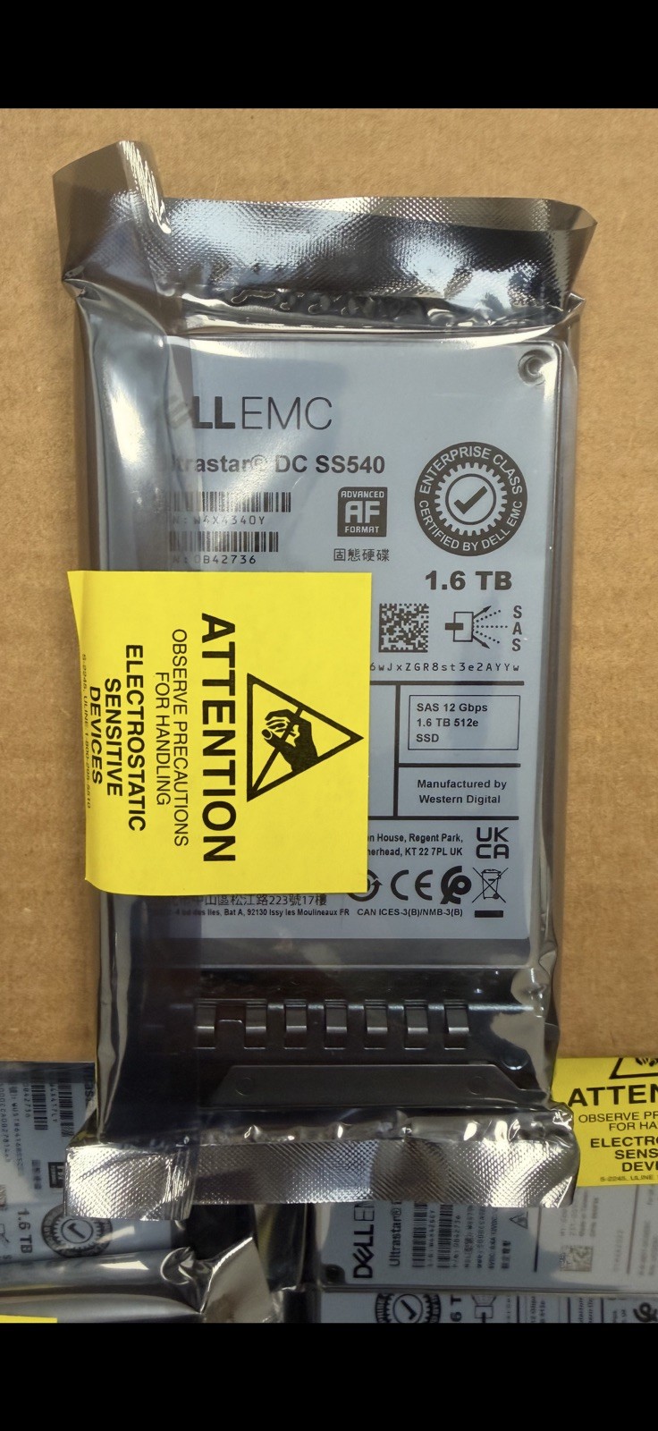 DELL EMC 2.5” SAS SSD 1.6TB Ultrastar DC SS540 ( 06NF96 ) DELL EMC 2.5” SAS SSD 1.6TB Ultrastar DC SS540 ( 06NF96 )