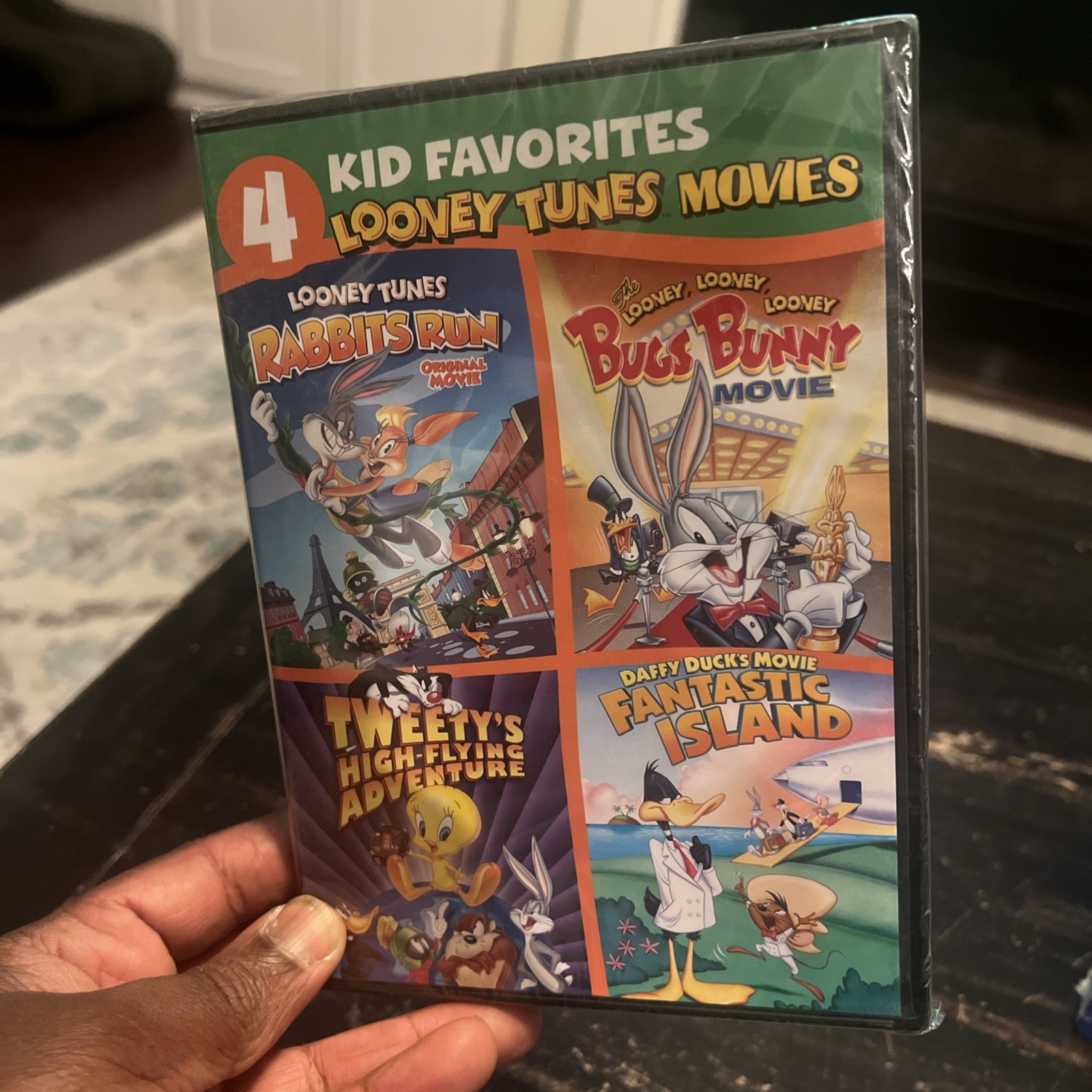4 Kid Favorites Looney Tunes Movies DVD NEW