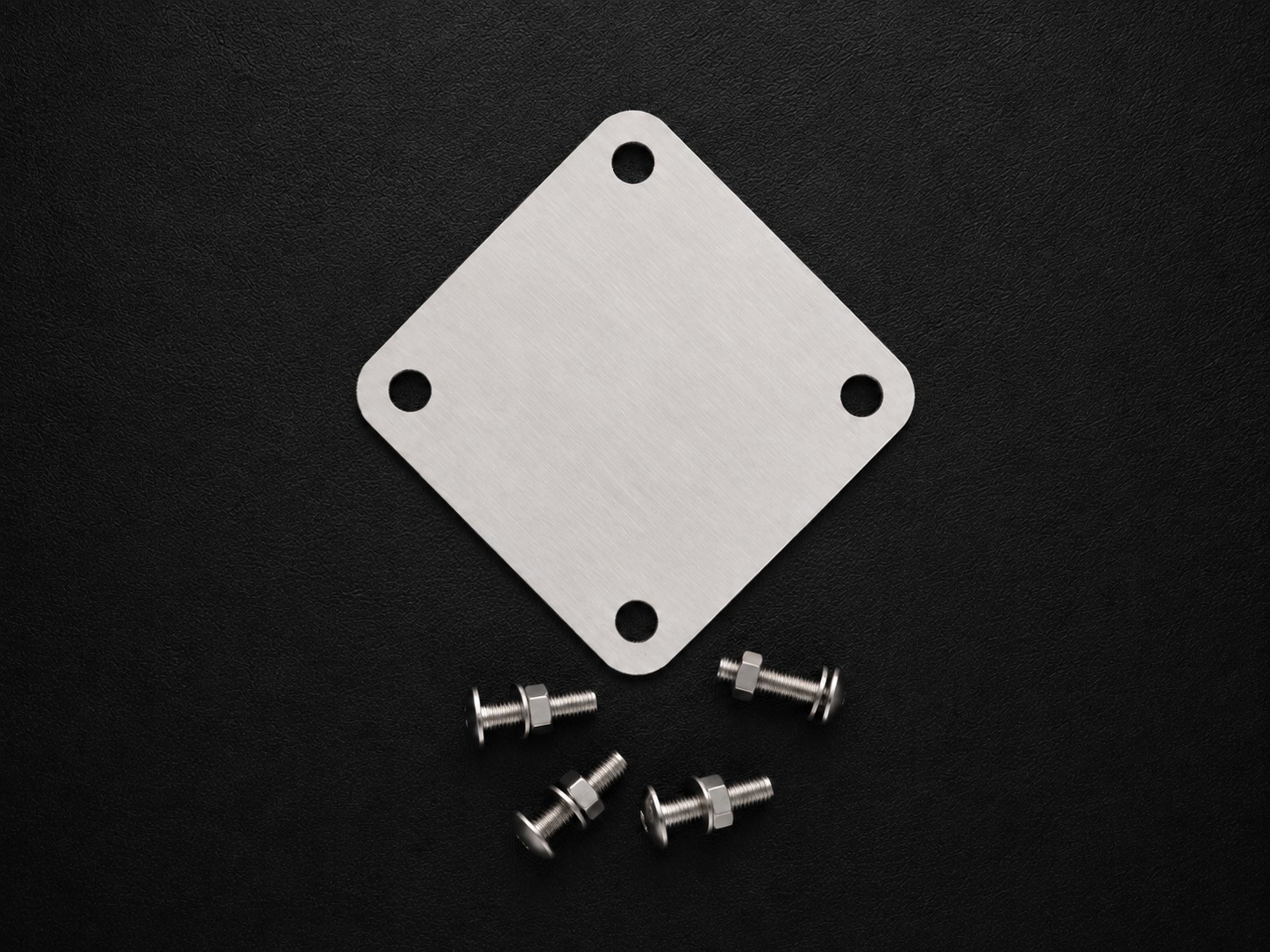 Ludwig Classic Bass Drum Delete / Blanking / Cover / Masking Plate SS304