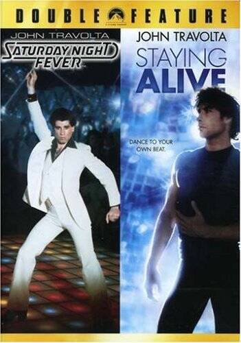 Saturday Night Fever / Staying Alive (Double Feature) - DVD - GOOD