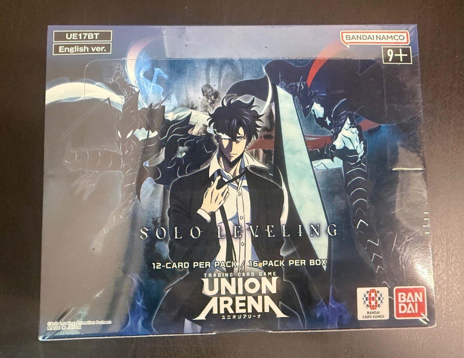Union Arena Solo Leveling UE17BT BOOSTER BOX Factory Sealed 16 Packs English