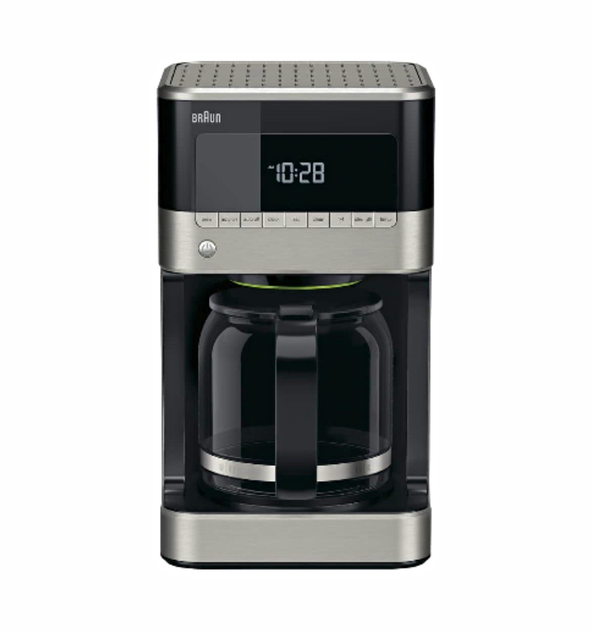 Braun BrewSense 12-Cup Drip Coffee Maker w/ 24 Hour Timer, 2 Brew Styles Smart 