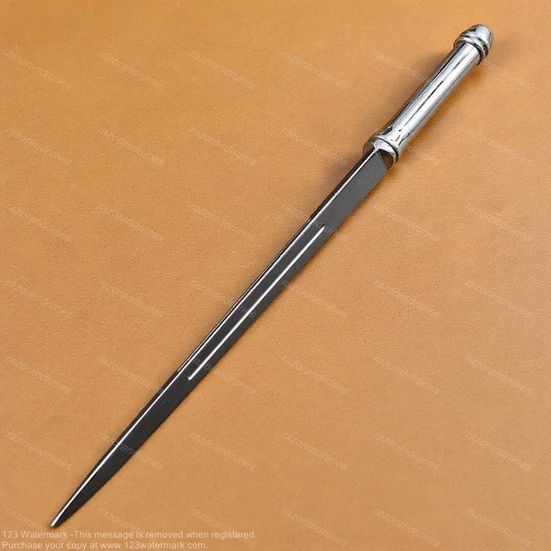 Castiel Angel Silver Blade Supernatural sword Cosplay Halloween prop & Gift Idea Castiel Angel Silver Blade Supernatural sword Cosplay Halloween prop & Gift Idea