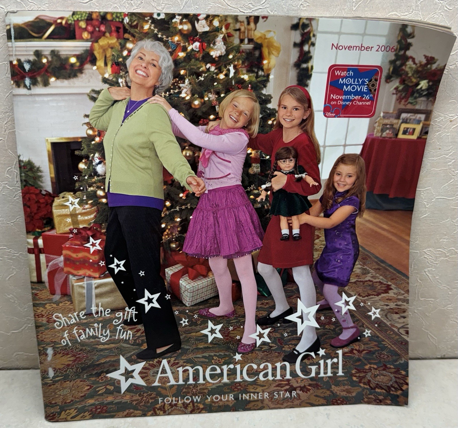American Girl Doll Catalog 2006 November Mollie\'s Movie Pleasant Company American Girl Doll Catalog 2006 November Mollie\'s Movie Pleasant Company