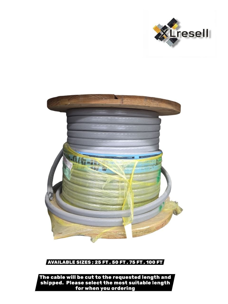 Southwire 4/0-4/0-4/0 Gray Stranded AL SEU Cable   SELECT LENGHT 