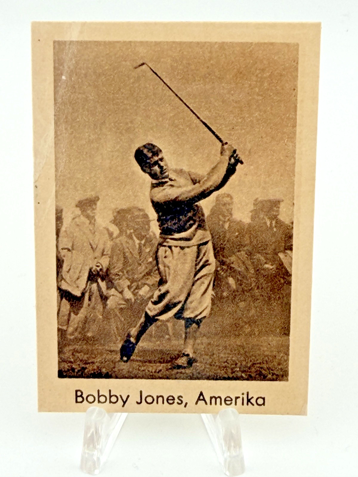 Bobby Jones Abdulla & Co Cigar Card Bobby Jones Abdulla & Co Cigar Card