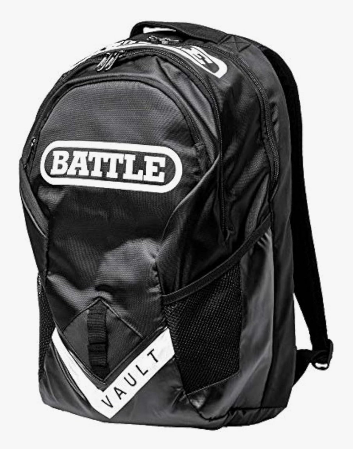 Battle Sports Vaults Athletic Backpack | Black White - Durable Material Battle Sports Vaults Athletic Backpack | Black White - Durable Material