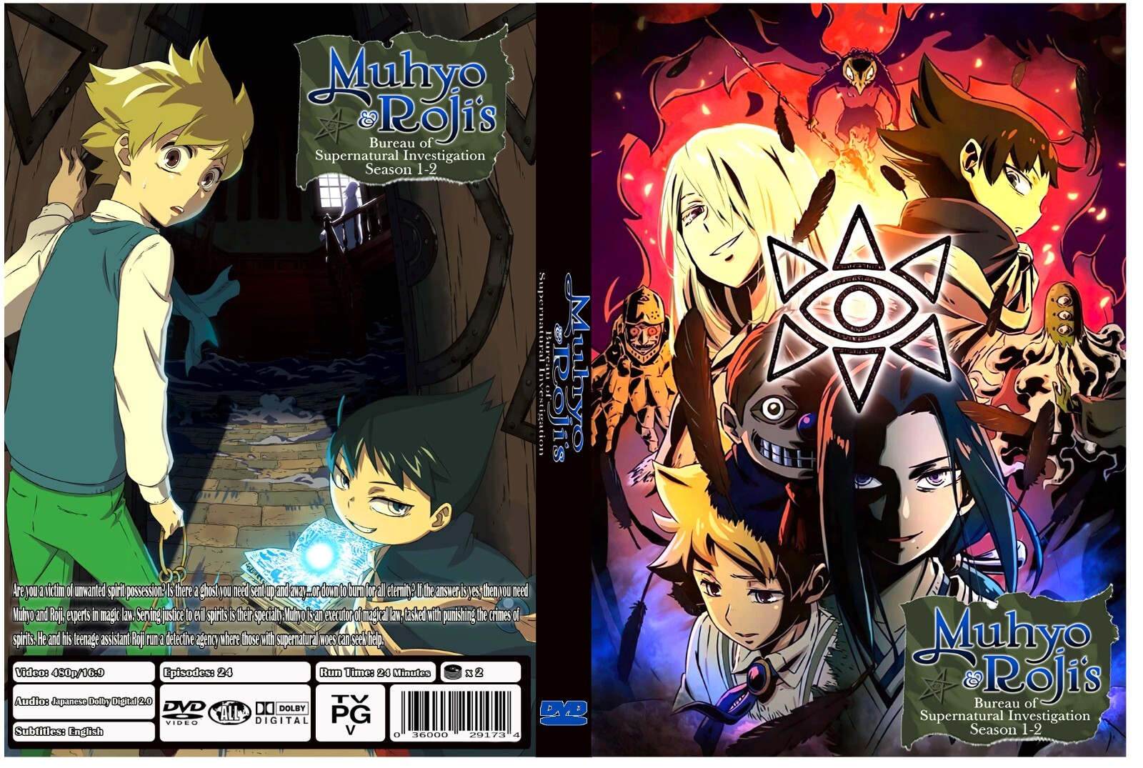 Muhyo & Roji\'s Bureau of Supernatural Investigation Anime Season 1-2 Dual Audio Muhyo & Roji\'s Bureau of Supernatural Investigation Anime Season 1-2 Dual Audio