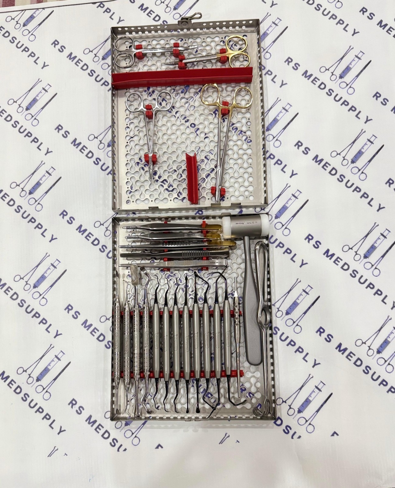 Hu-Friedy Buser Implant Surgery Kit | Professional Dental Implant Instrument Set