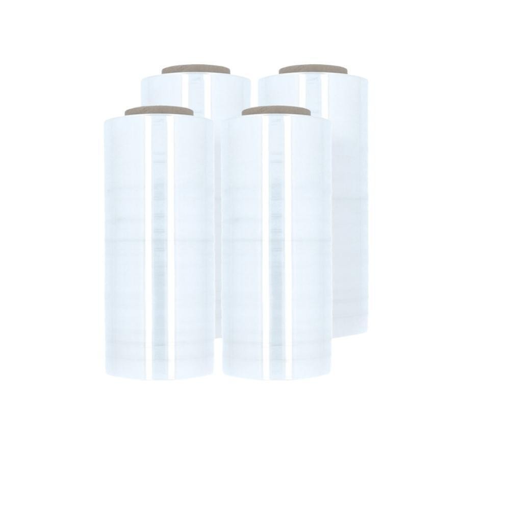 18 in x 1500 ft 80 Gauge Pallet Wrap Stretch Film Hand Shrink Wrap Cling Rolls