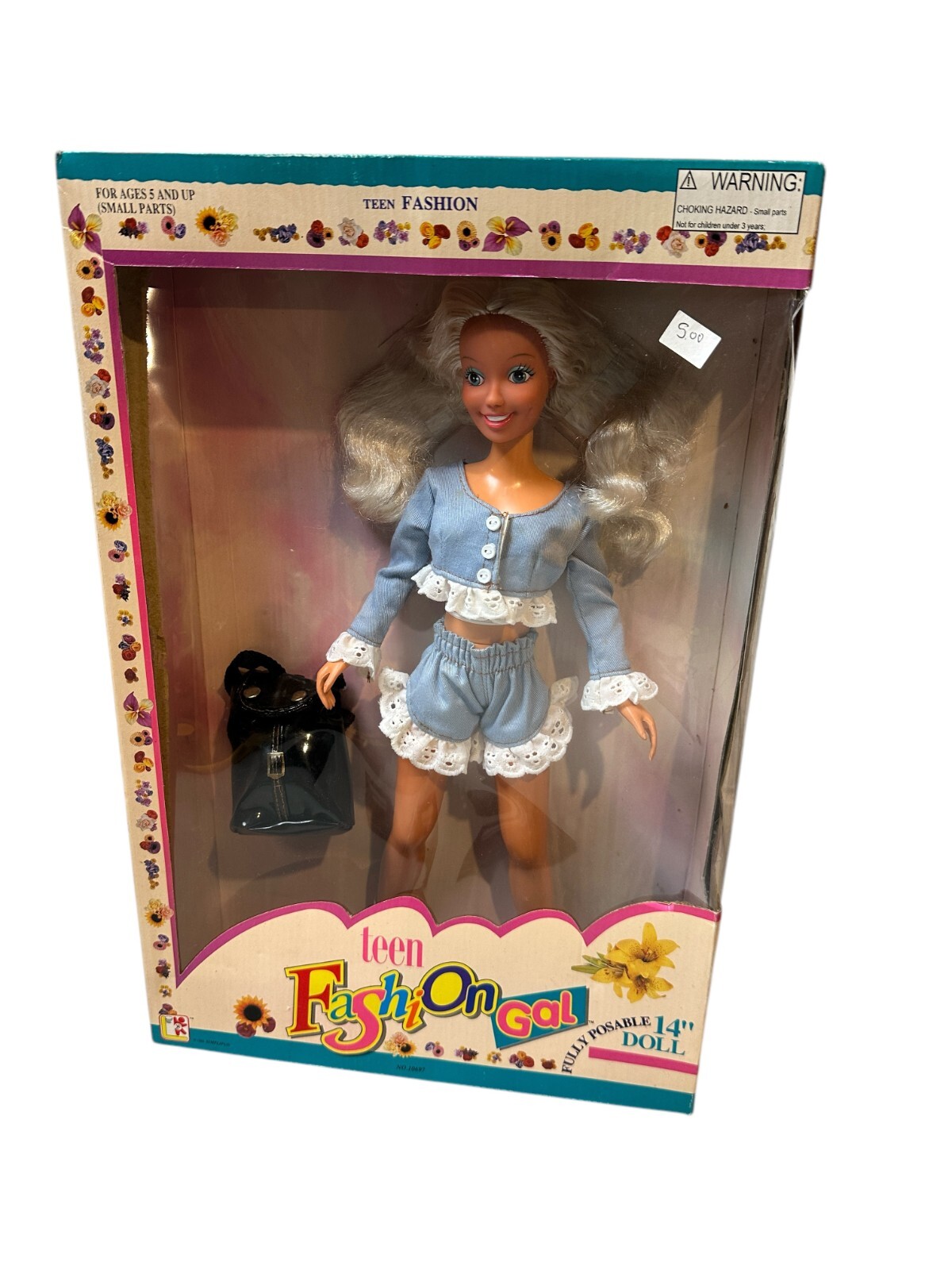 Teen Fashion Gal 14 Inch Fully Poseable Doll By Simplifun HTF Rare