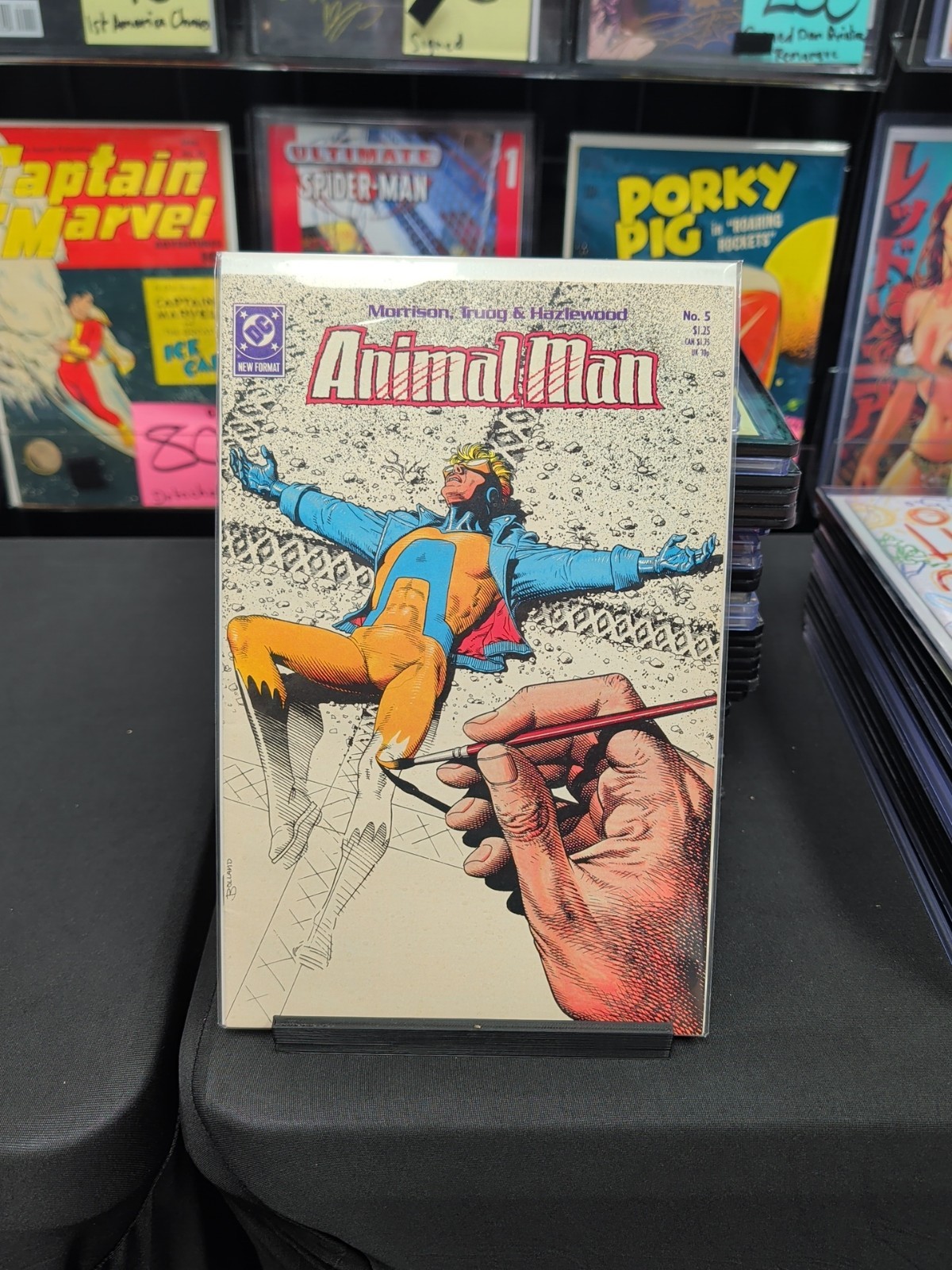 Animal Man #5 DC 1988 / 1st App of Crafty The Coyote / Copper Key Animal Man #5 DC 1988 / 1st App of Crafty The Coyote / Copper Key
