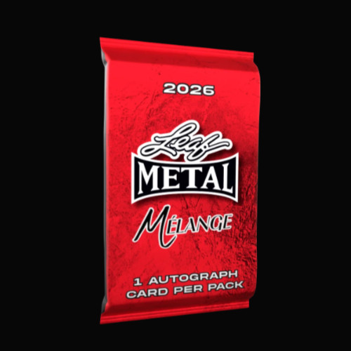 2026 Leaf Metal Melange Factory Sealed Hobby Pack