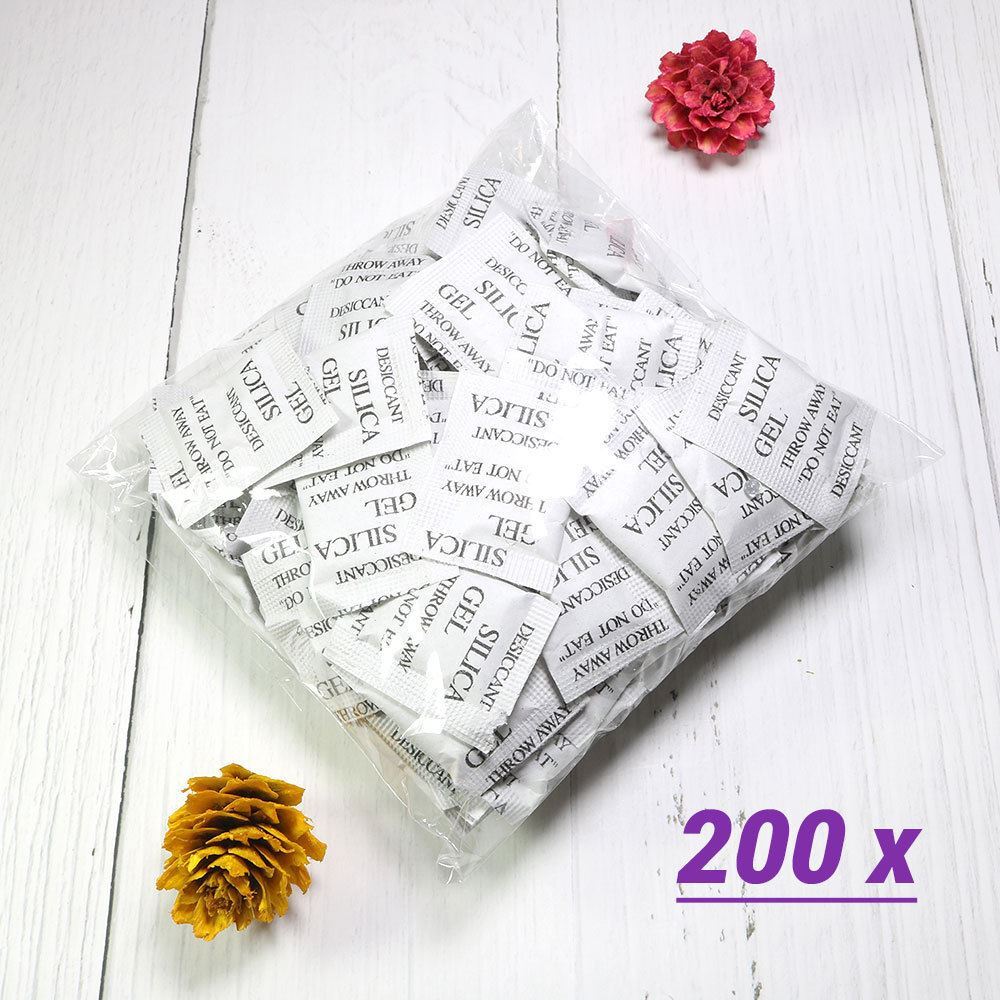 Wholesale 1 Gram 1g Non-Toxic Silica Gel Packet - Desiccant - Dry Pack