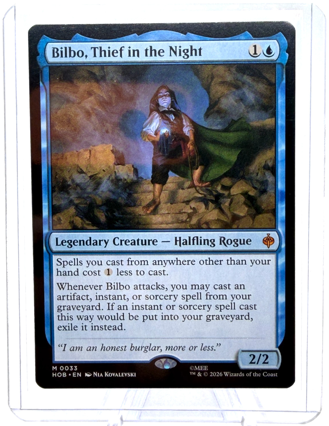MTG - Bilbo, Thief in the Night (Regular) The Hobbit MTG - Bilbo, Thief in the Night (Regular) The Hobbit