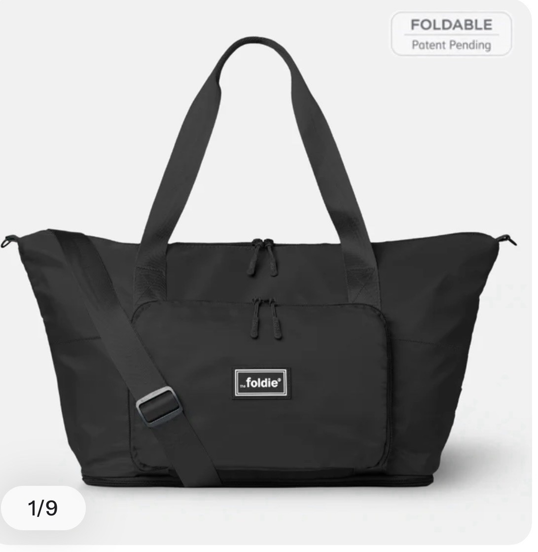 The Foldie® Travel Bag Black