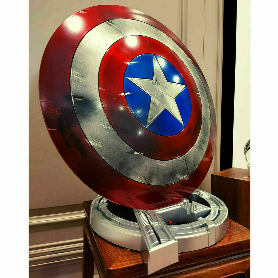 Captain America’s Shield Metal 1:1,MCU Captain America Shield Movie Prop style 