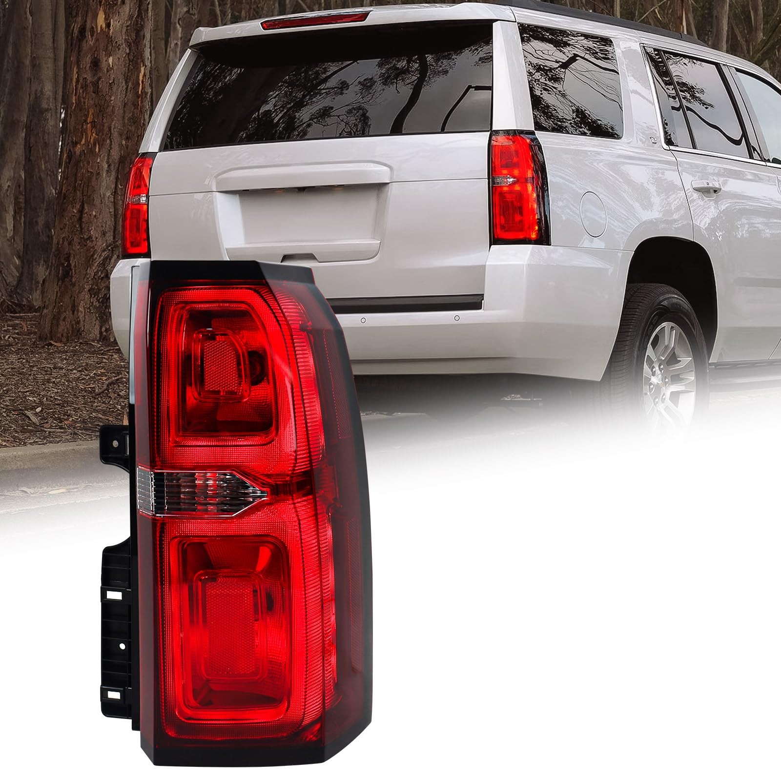 Huray Right Tail Light for Chevy Tahoe/Suburban 3500 HD 2015-2020