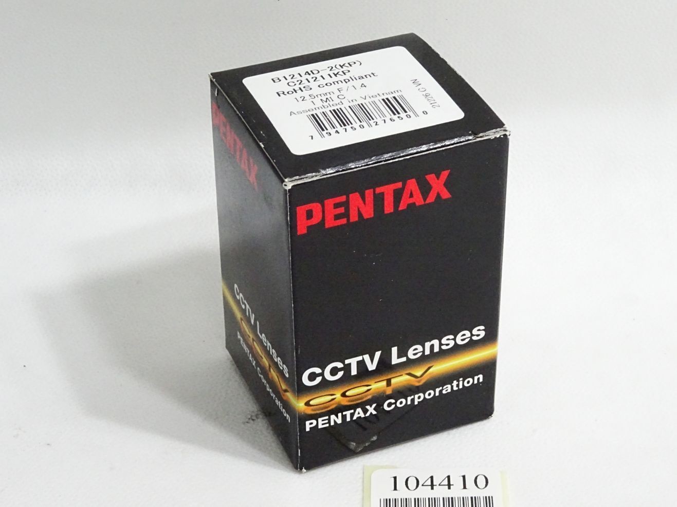 Pentax CCTV Lense B1214D-2(KP) C21211KP/New Original Packaging