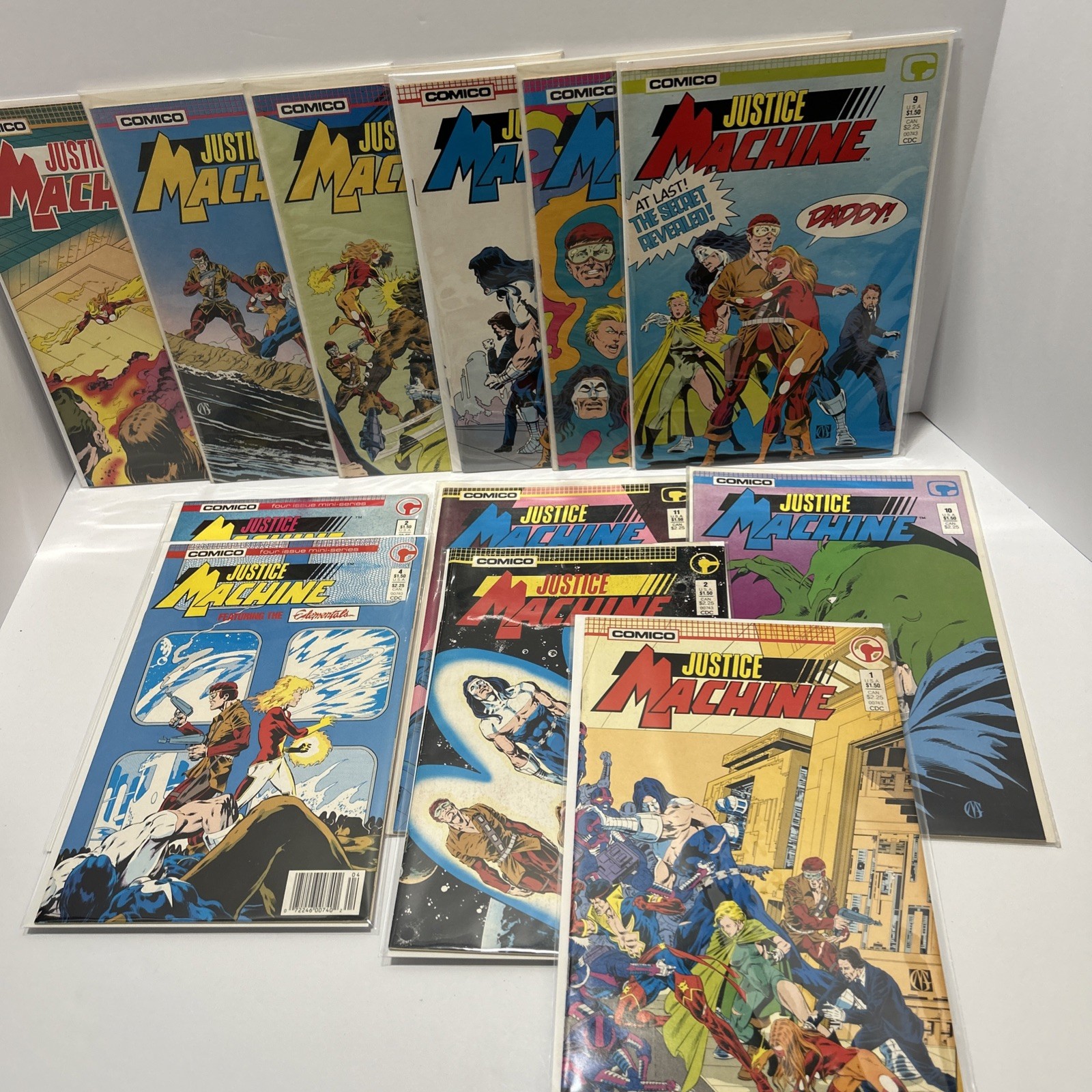 Justice Machine #1-11 Set ( No 3)Good Condition Condition + 2,4 Many Series Justice Machine #1-11 Set ( No 3)Good Condition Condition + 2,4 Many Series