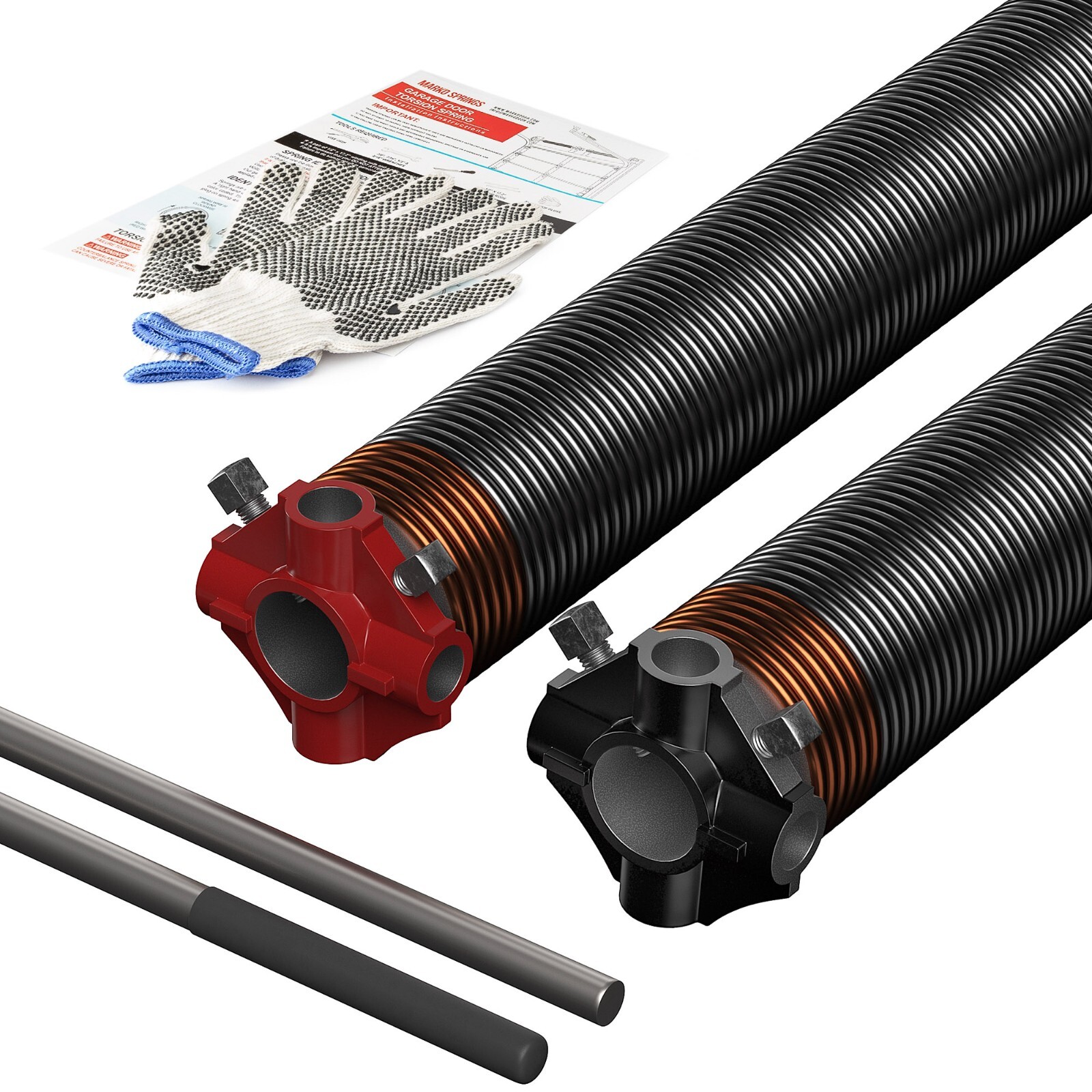 Garage Door Torsion Springs Set 273x1.75x40 for Replacement