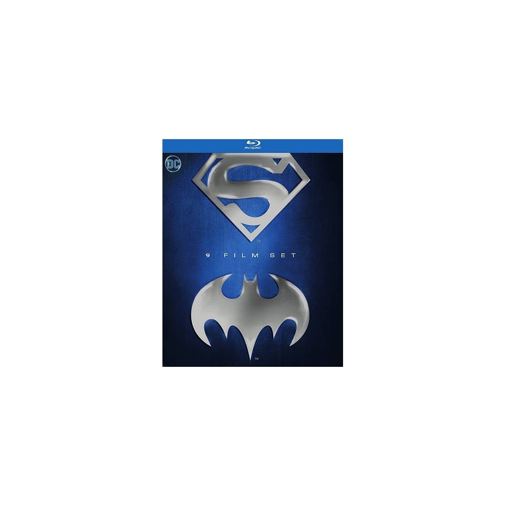 Warner Brothers Batman/Superman 9-film Anthology (Blu-ray)