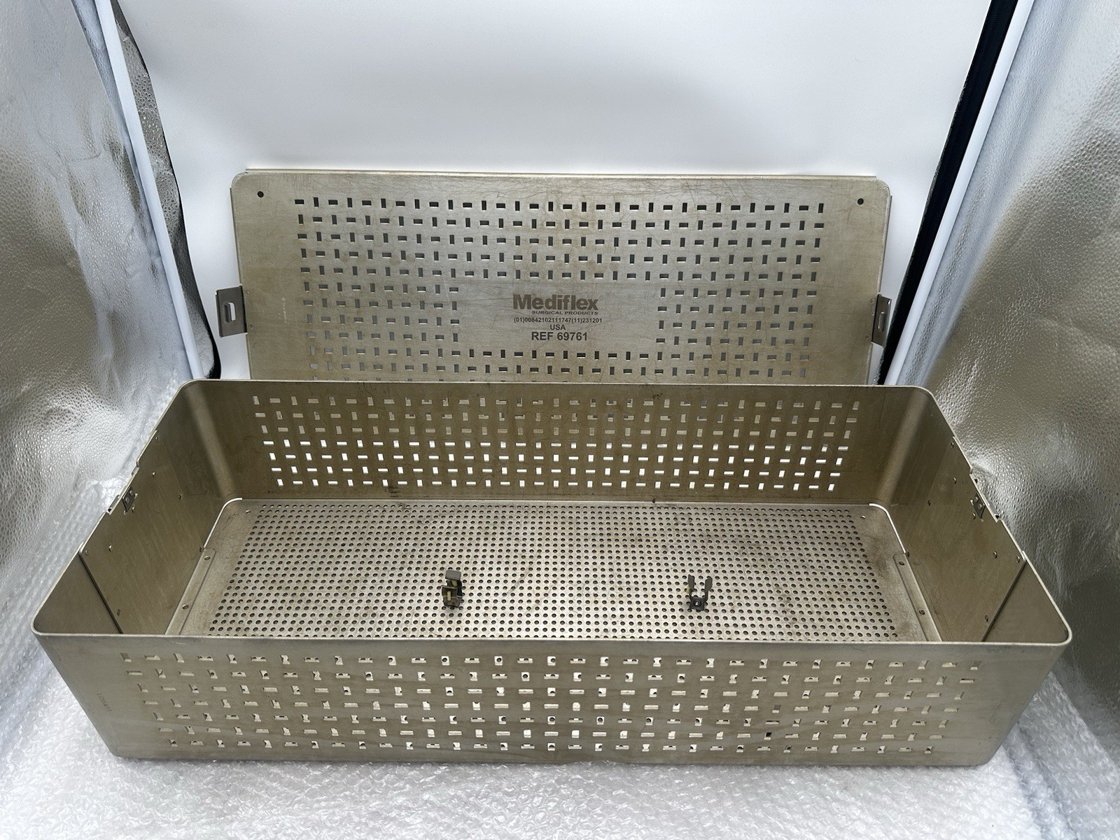 Mediflex Sterilization Case Approx 26.75”x11”x6” Ref #69761