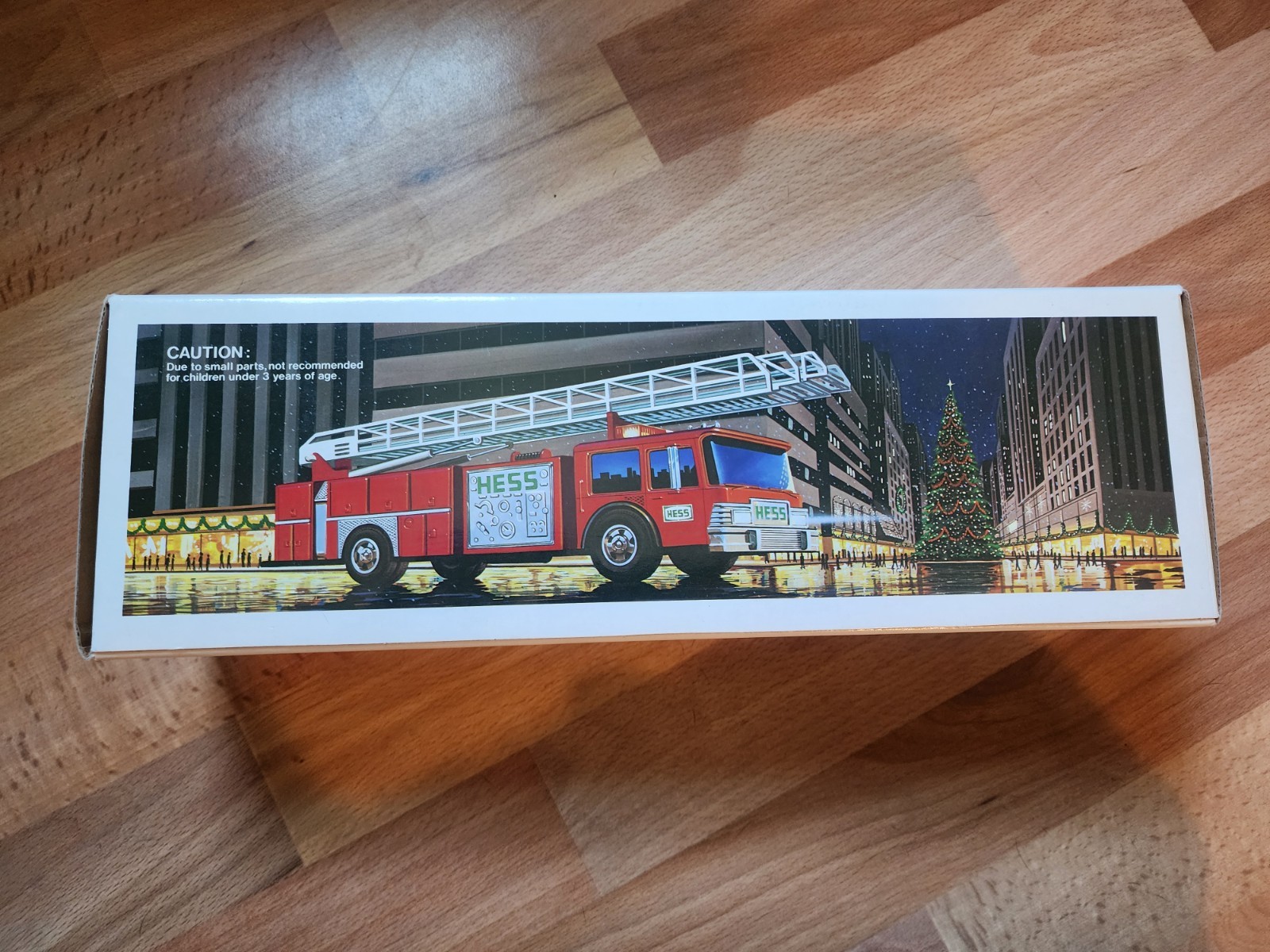 1986 Hess Fire Truck - GOLD GRILLE/REAR/SIDE - MIB