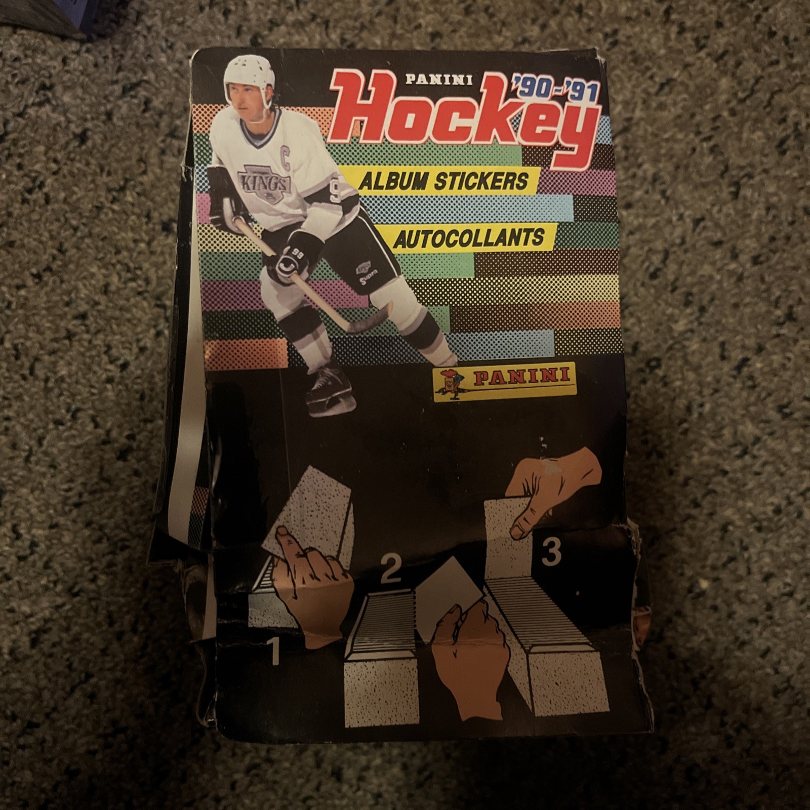 Panini 90-91 Hockey NHL Album stickers Vintage Rare 100 Sealed Packs Panini 90-91 Hockey NHL Album stickers Vintage Rare 100 Sealed Packs