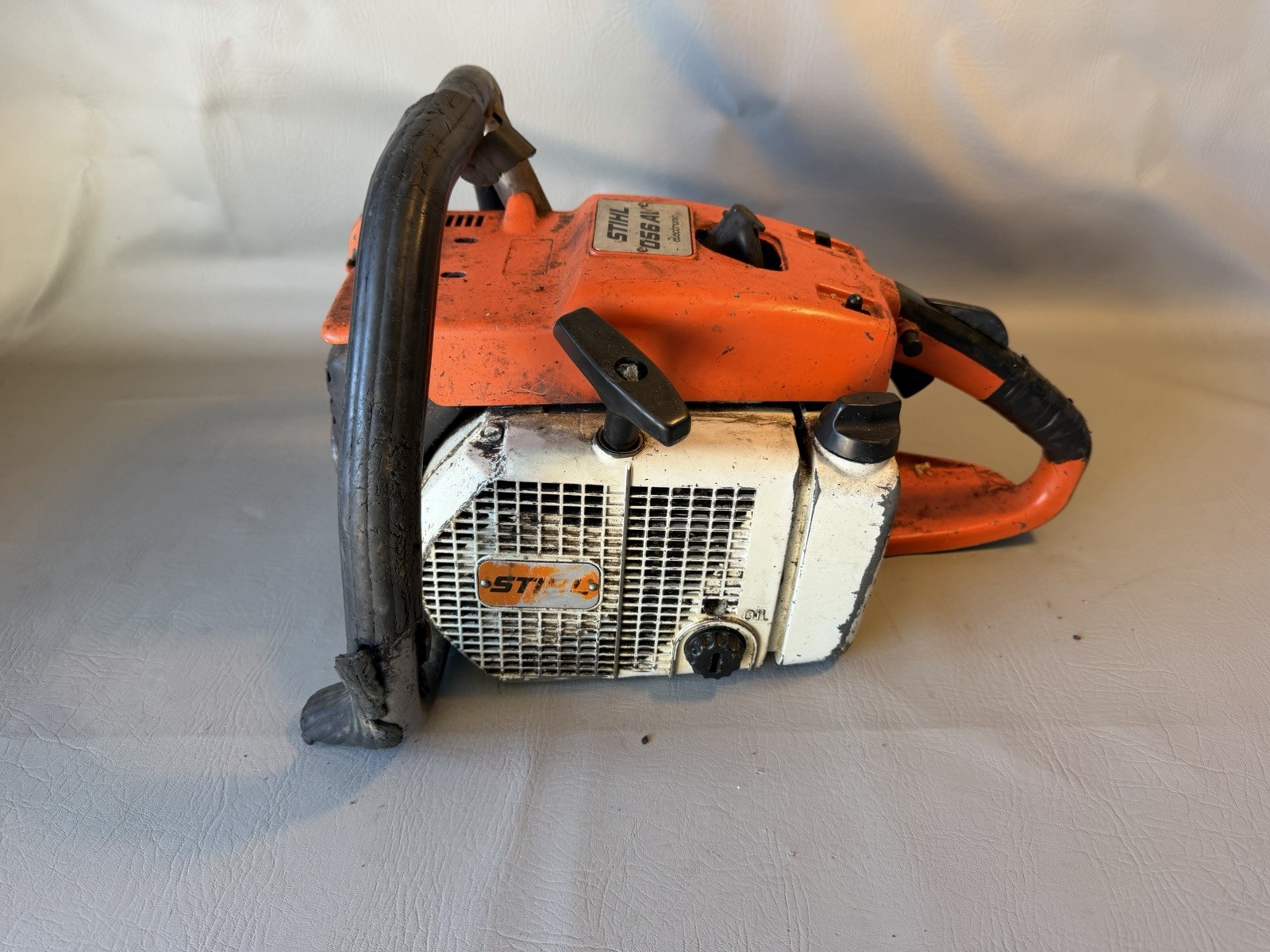 Vintage Stihl 056 AV Electronic Chainsaw For Parts Or Repair