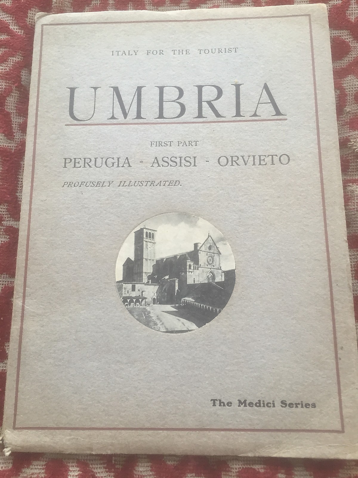 umbria - italy for the tourist . 1926