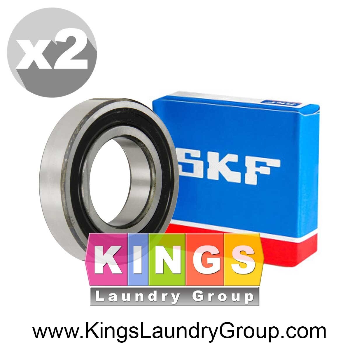 New 2PCS SKF Bearings for 28944RP Speed Queen Upper Or Lower Bearing 28944RP