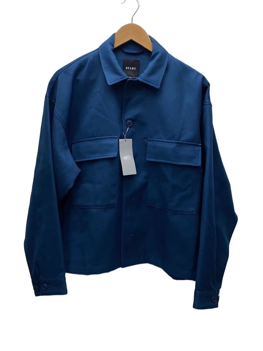 BEAMS Double pocket Jacket blue M