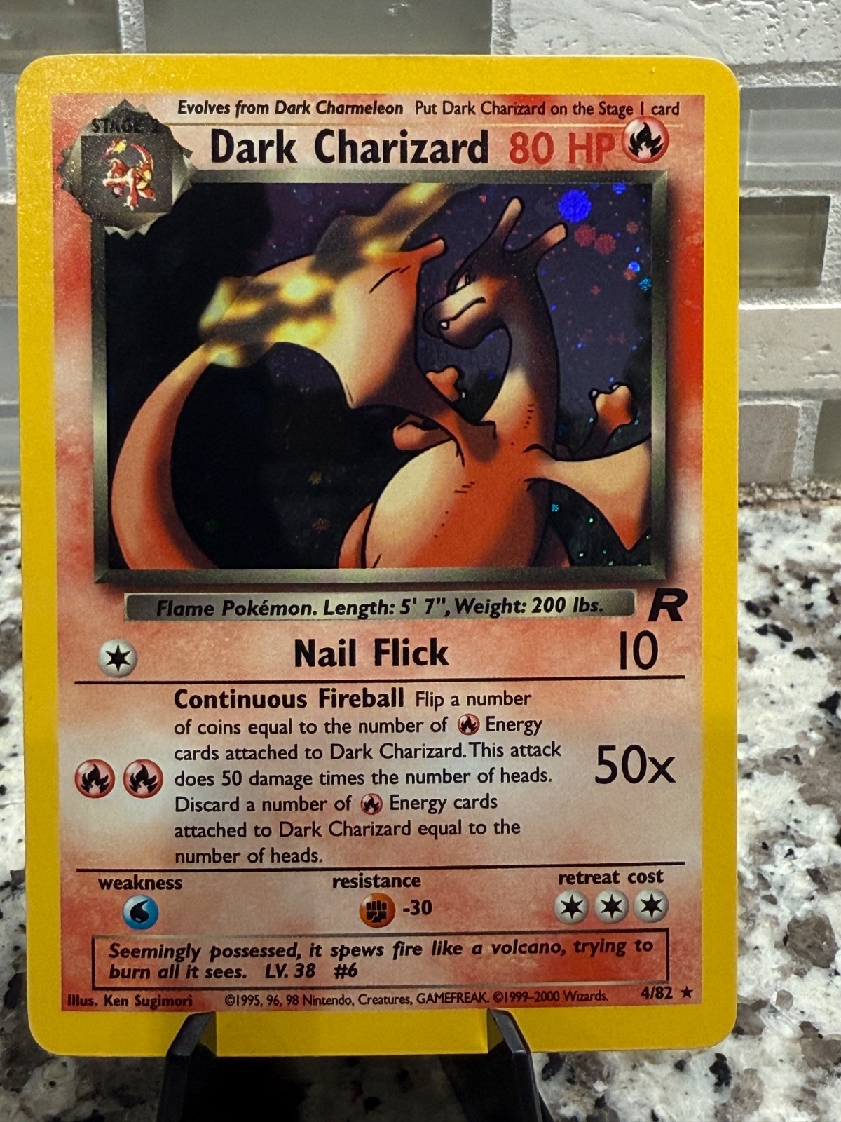 Dark Charizard 4/82 Team Rocket Holo
