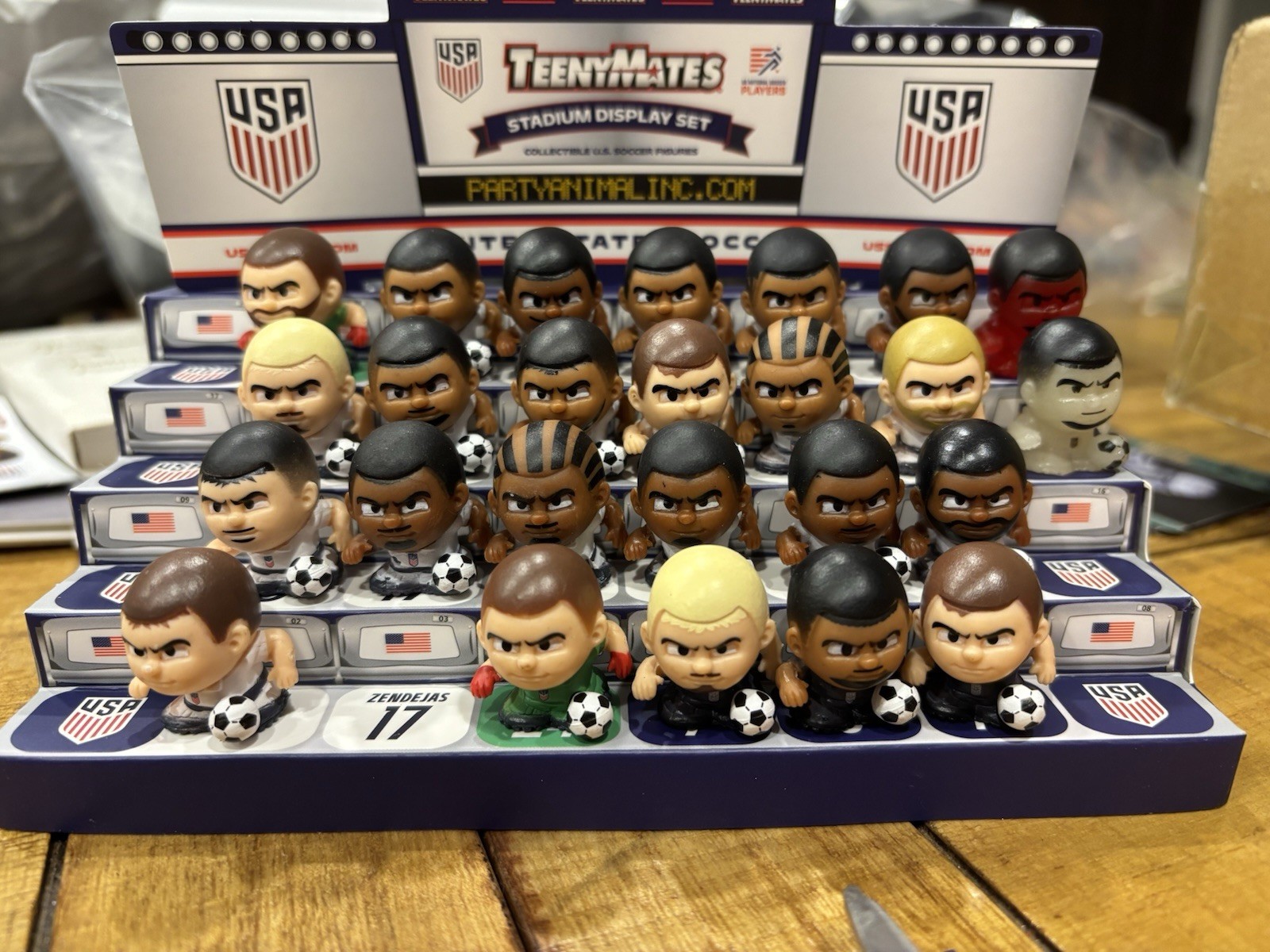Party Animal TeenyMates USA Soccer World Cup 2026 (you pick)