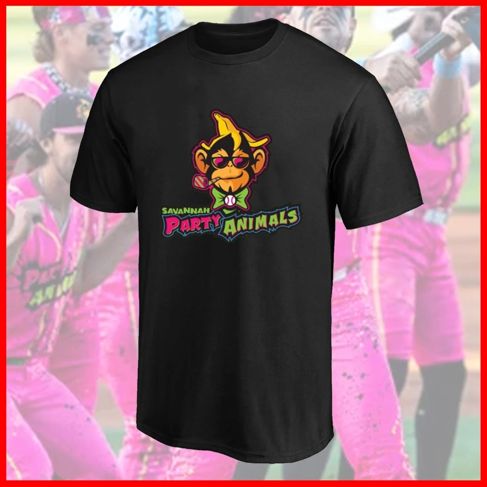 HOT ITEM - 2026 Savannah Party Animals Baseball Unisex Shirt All Size S-5XL