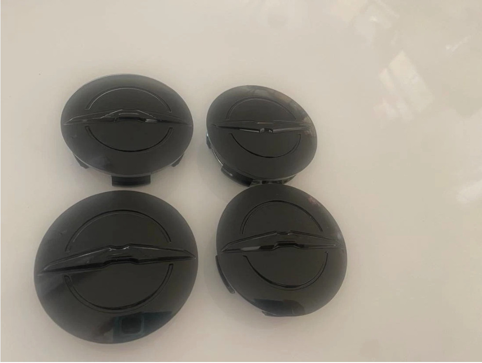 2011-2020 Chrysler 200 300 Gloss Black Wheel Center Caps 63mm Set Of 4 2011-2020 Chrysler 200 300 Gloss Black Wheel Center Caps 63mm Set Of 4
