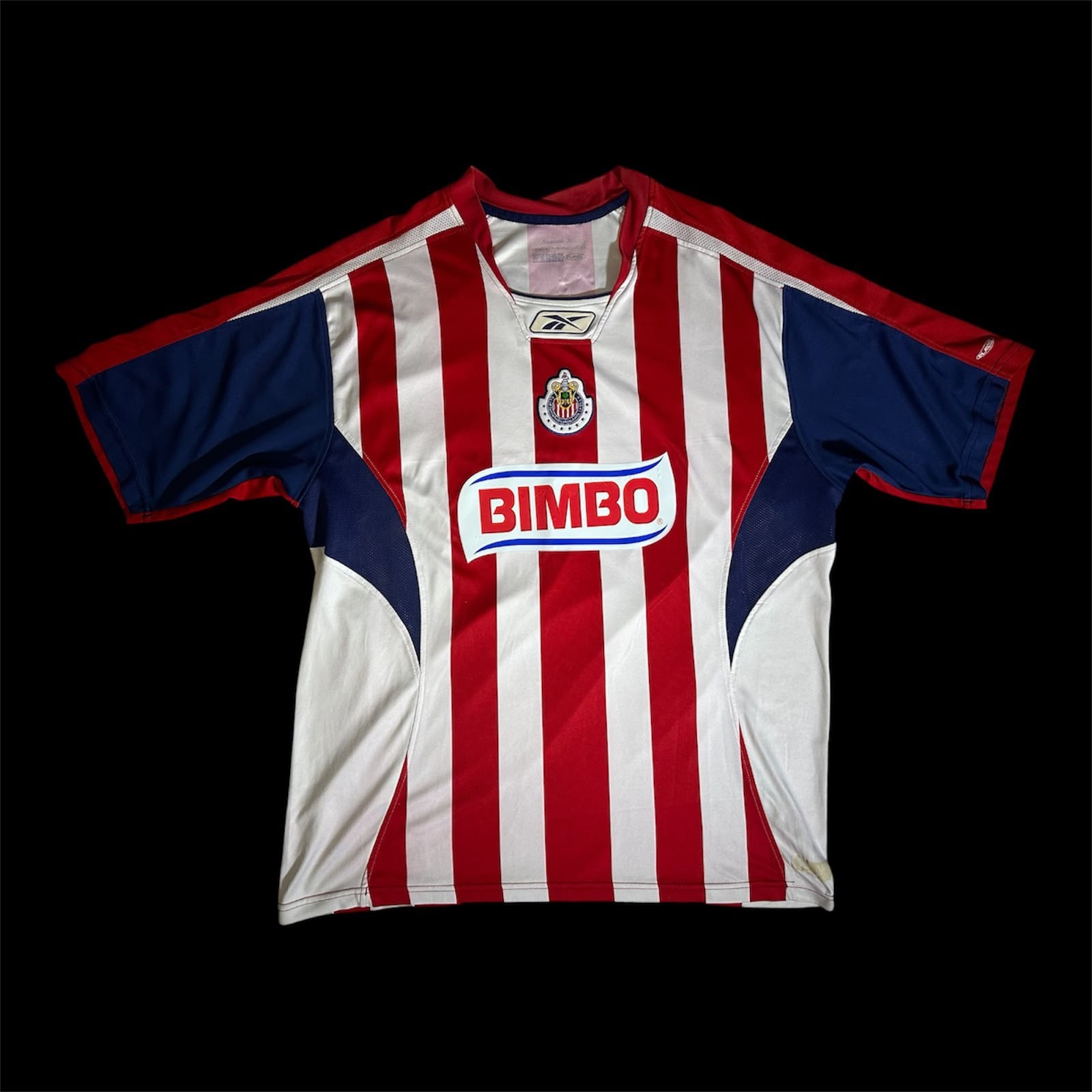 Chivas Guadalajara 2005 Bofo Bautista #23 Jersey Reebok Mexico Size XL